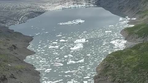 ✨🌊 Witness a Stunning Glacial Lake Outburst in Real Time! | FeedMyCuriosity