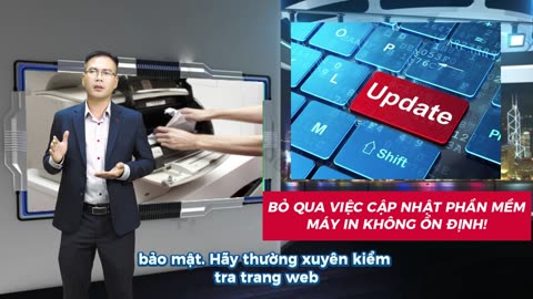 những lỗi phổ biến khi sử dụng máy in