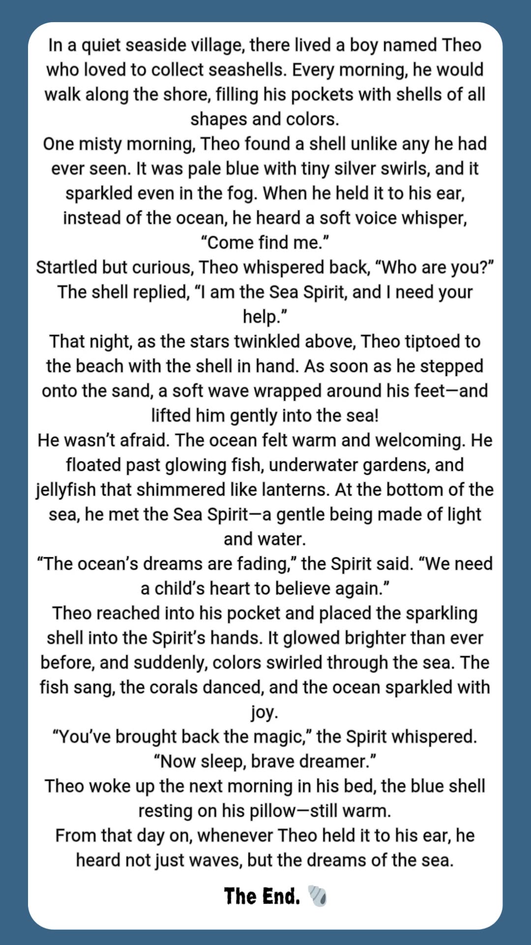 The Whispering Shell | A Magical Ocean Bedtime Story for Kids