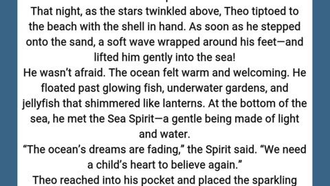 The Whispering Shell | A Magical Ocean Bedtime Story for Kids