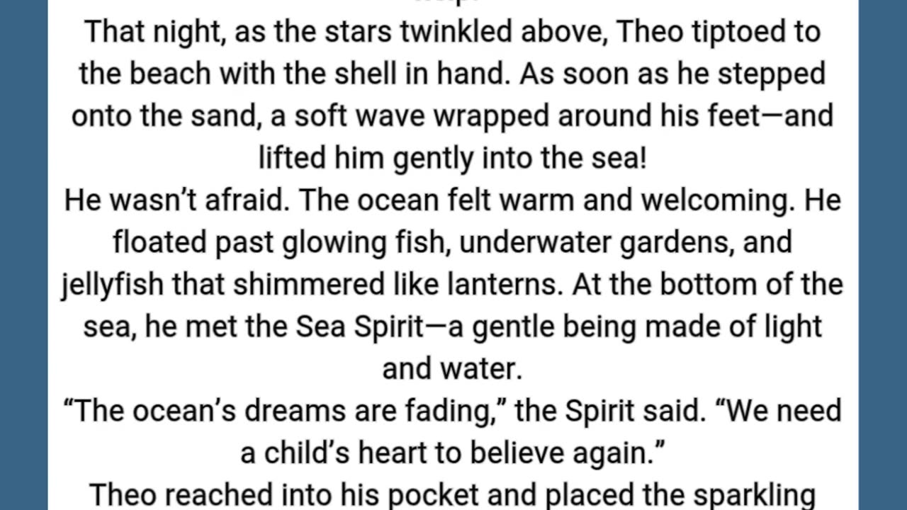 The Whispering Shell | A Magical Ocean Bedtime Story for Kids
