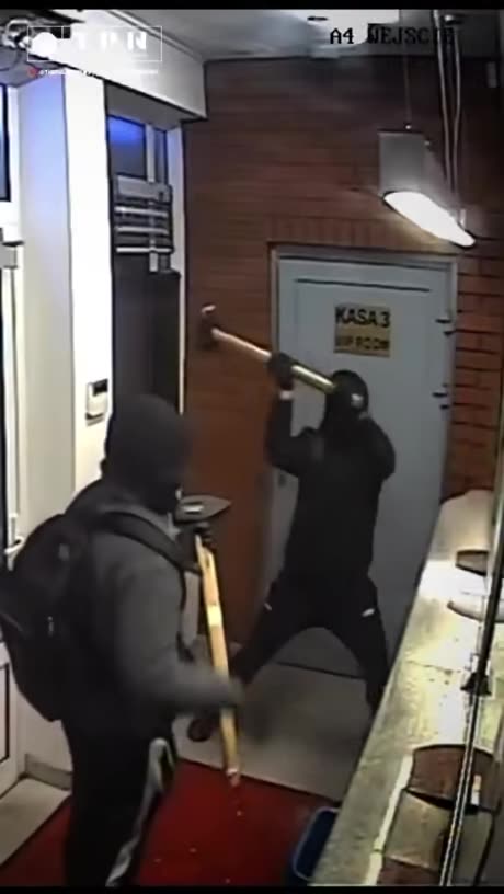 Robbery attempt in Poland