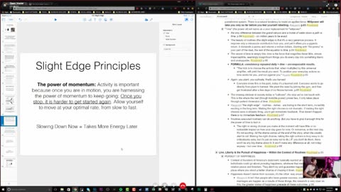 The Slight Edge with Sean Vosler VIP Live Call April 4th, 2017