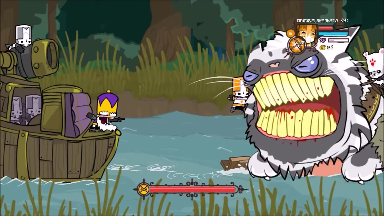 Castle Crashers Part 3: Forests Bosses AND TECHNICAL DIFFICULTIES