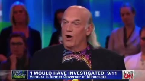 Piers Morgan cut for a break as soon as Jesse Ventura started dropping 911 truth bombs