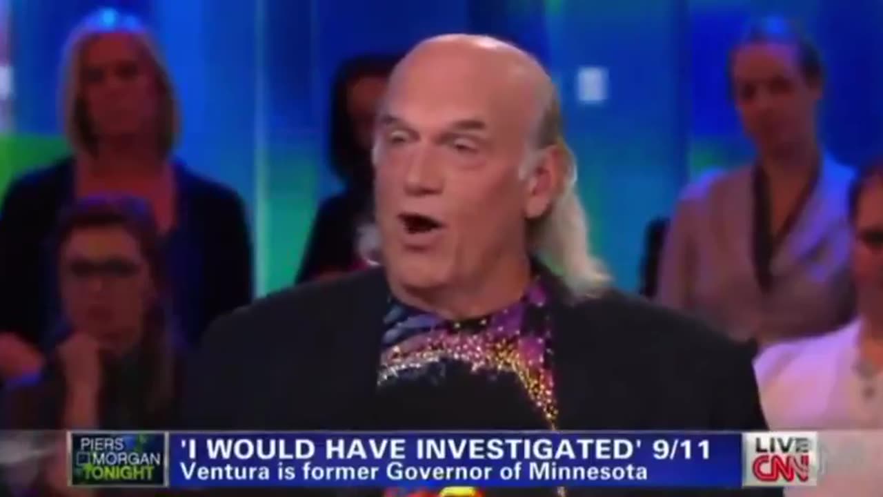 Piers Morgan cut for a break as soon as Jesse Ventura started dropping 911 truth bombs