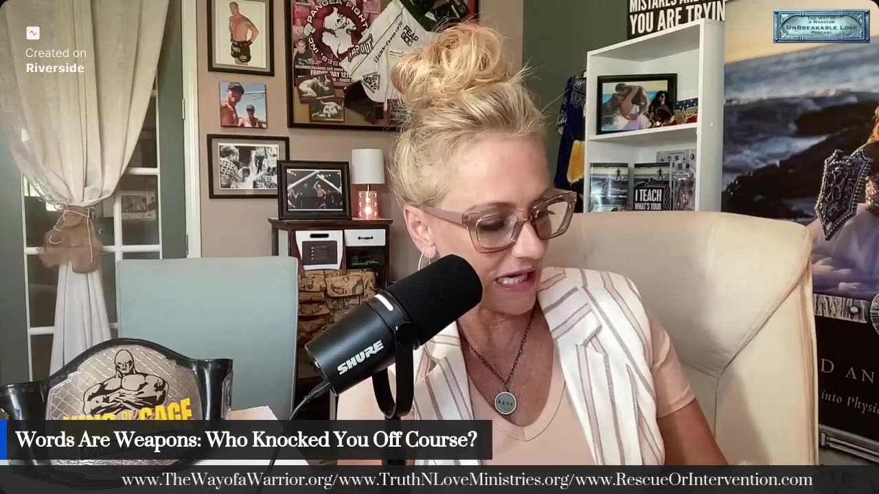 3 - Words Are Weapons Who Knocked You Off Course