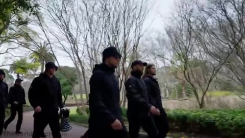 Australian group Destroying jewish antifa terrorists