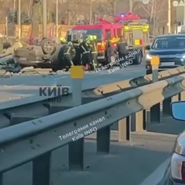 Insane Accident Along the Zhytomyr Highway Causing Traffic Jams
