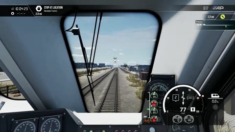 Train Sim World 4: Antelope Valley Line, Impossible Mission (the game crashed)