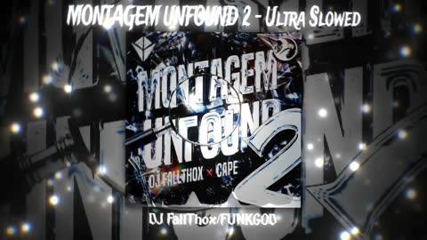 MONTAGEM UNFOUND 2 - SLOWED TO THE VOID ⚫ (DJ FALLTHOX x FUNKGOD) GLITCHED BASS ⚠️ #LostTapePhonk