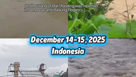 December 14-15, 2025 Indonesia