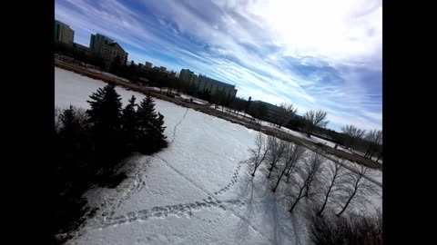 SLIDING THROUGH WINTER WITH DJI AVATA 2 DRONE