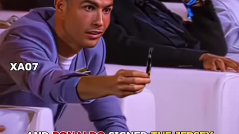 The Man With Golden Heart💛🥰 #shorts #ronaldo #messi #shortsvideo