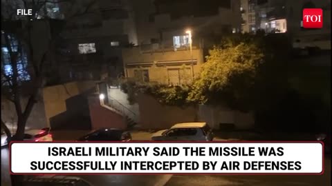 Israel Is Shocked by Houthi Ballistic and Hypersonic Missiles