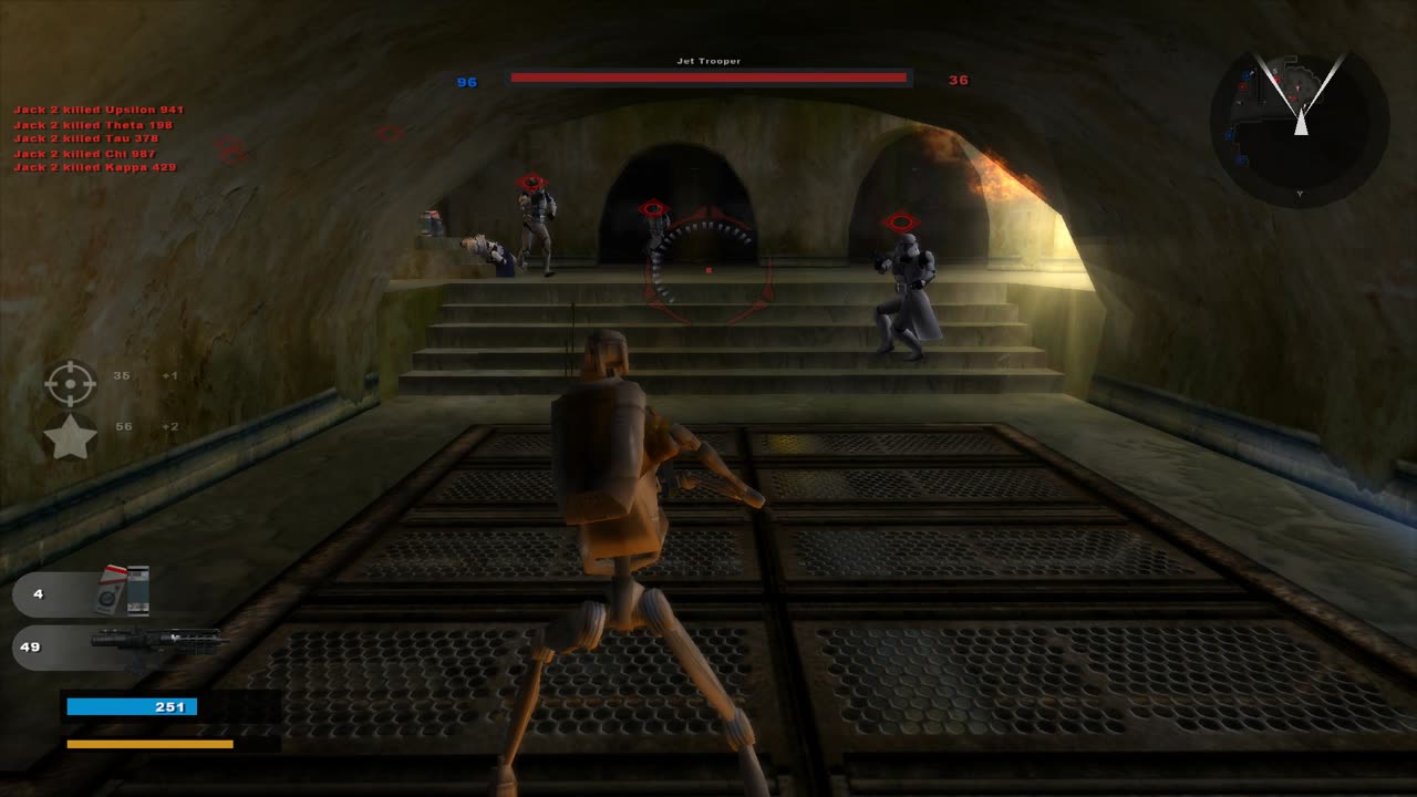 SWBF2 2005: Instant Action Conquest Jabba Palace CIS Gameplay