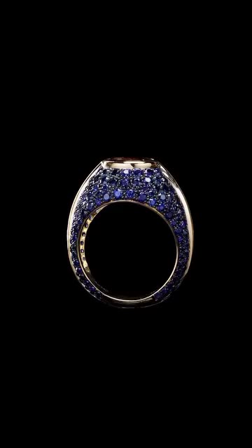 "Beautiful Gemstone Ring Making Process 😍💍"