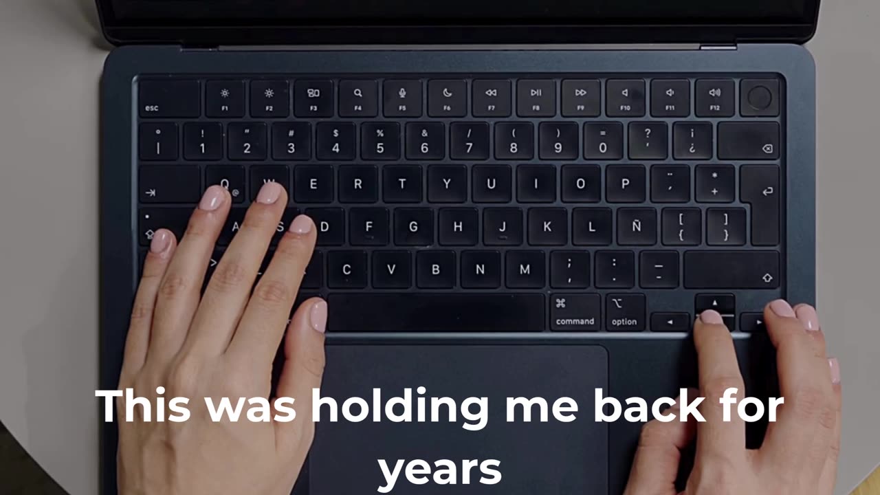 This was Holding Me Back For Years