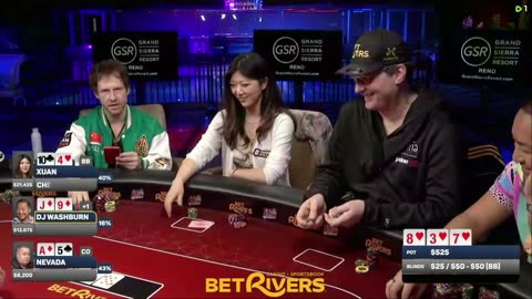 Phil Hellmuth, Jungleman, Xuan Liu, 3COIN ♦ Day 2♦ Livestream High Stakes Poker Cash Game