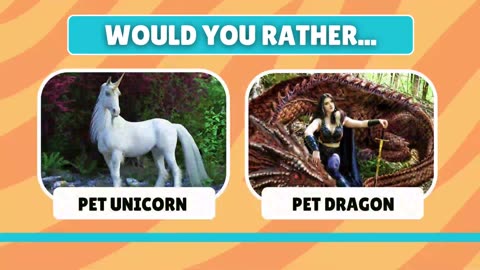 Would You Rather … ? Personality Quiz