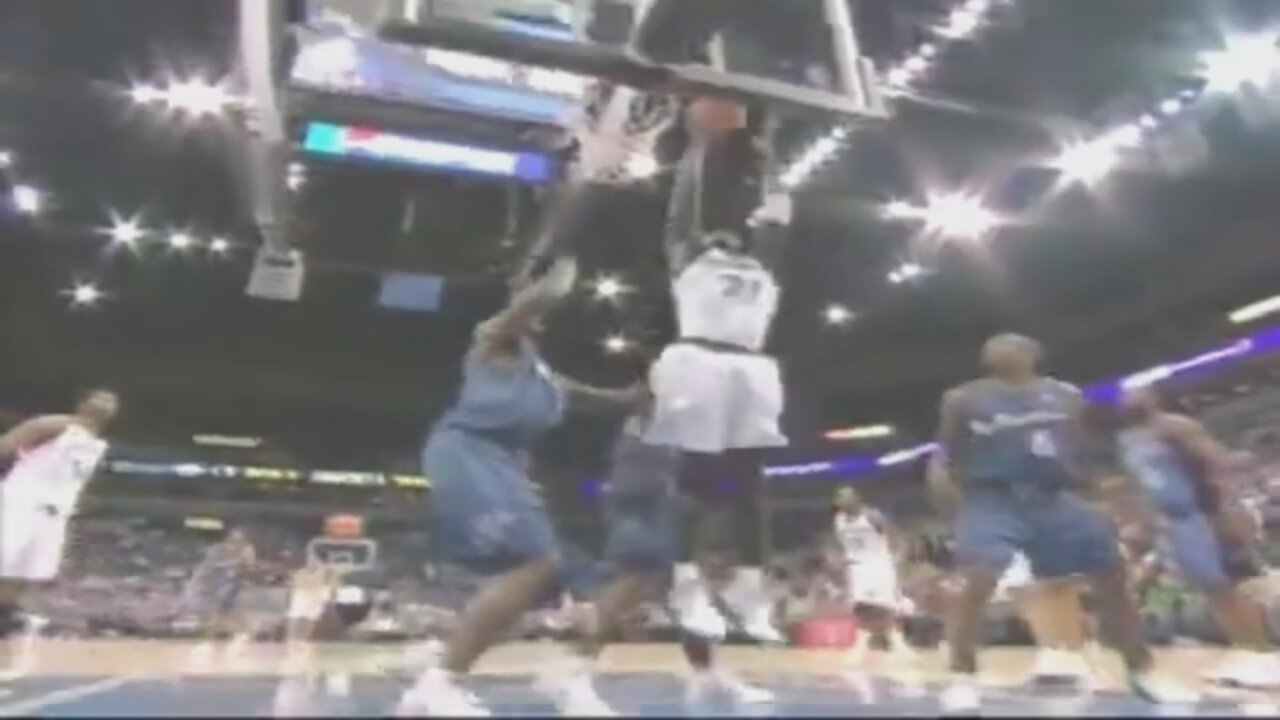 Kevin Garnett 25 Points 9 Ast Vs. Wizards, 2005-06.