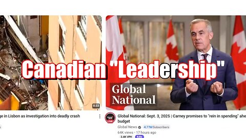 BXNKROLL on Canada's "Leadership"