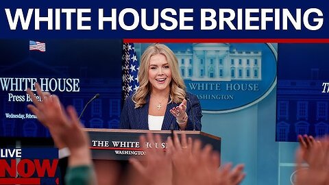 Karoline Leavitt Leads White House Press Briefing on Key Issues