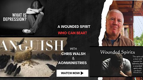 A wounded Spirit who can bear?