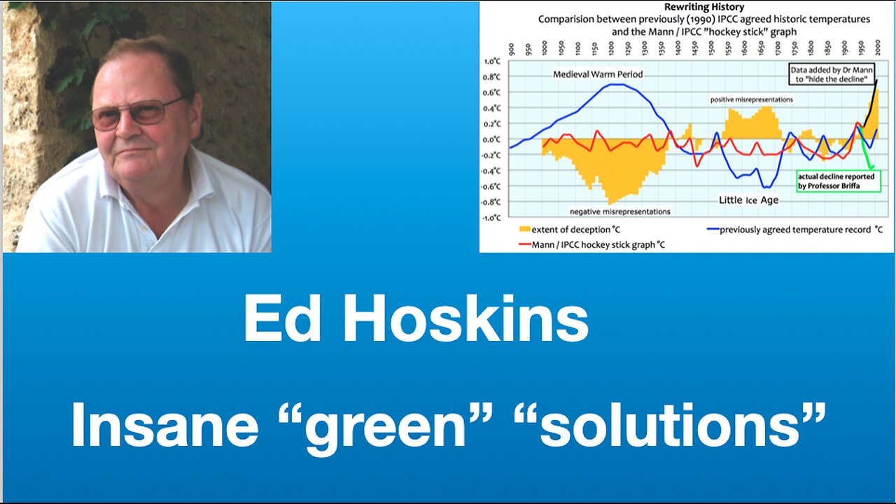 Ed Hoskins: “Noble Cause Corruption” | Tom Nelson Pod #331