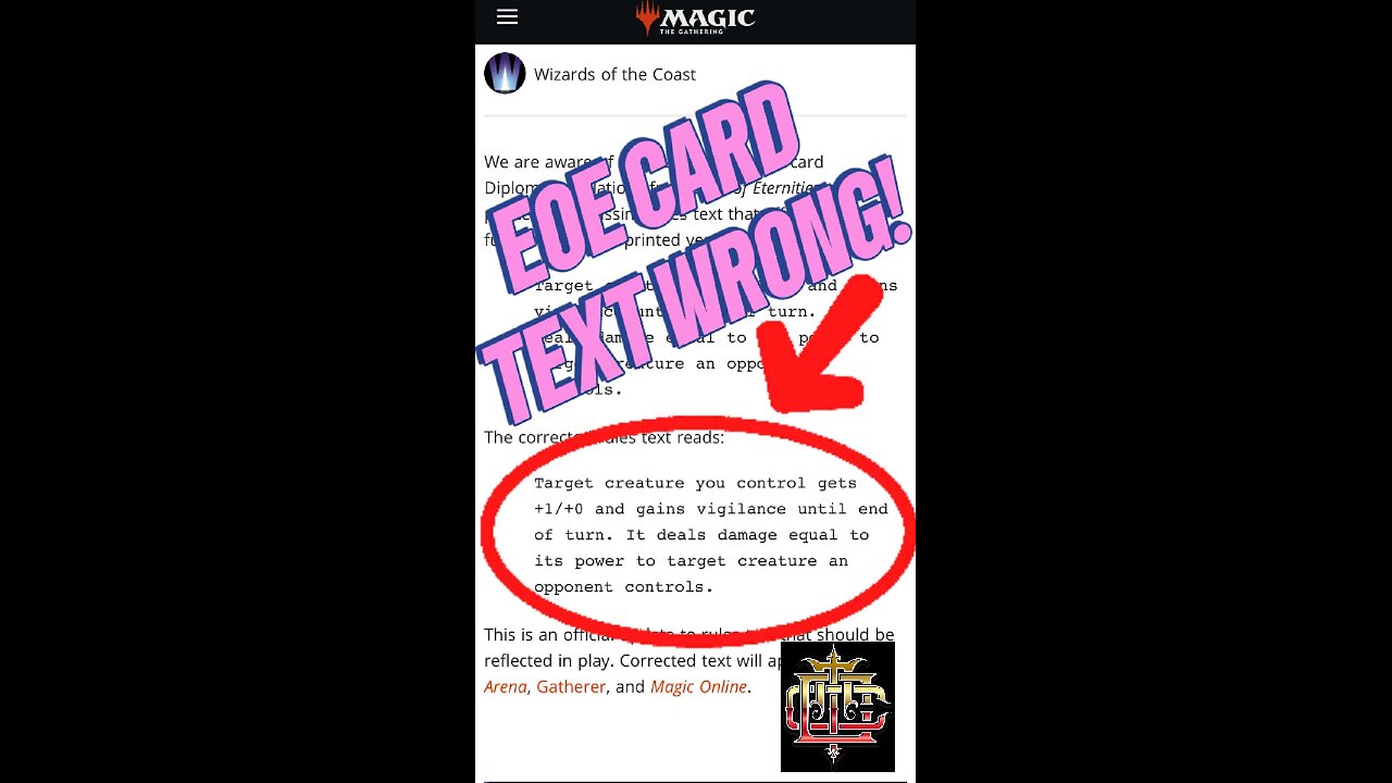 WOTC-CARD TEXT SCREW UP