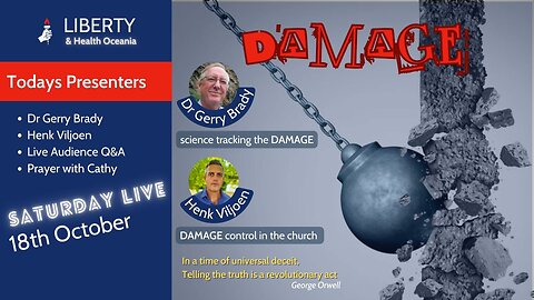 Guest Speakers - Dr Gerry Brady & Henk Viljoen introducing Adam Mills