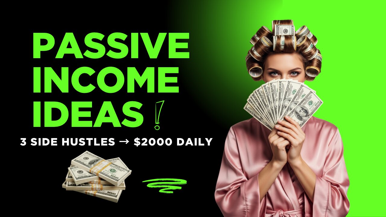 How to Make $2000 a Day Online in 2025 (3 Easy Side Hustles)