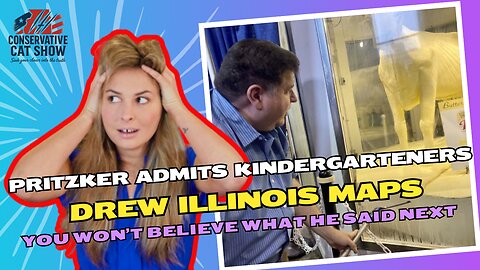 Pritzker Admits Kindergarteners Drew Illinois Maps—You Won’t Believe What He Said Next