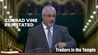 Conrad Vine Re-instated - Traitors in the Temp