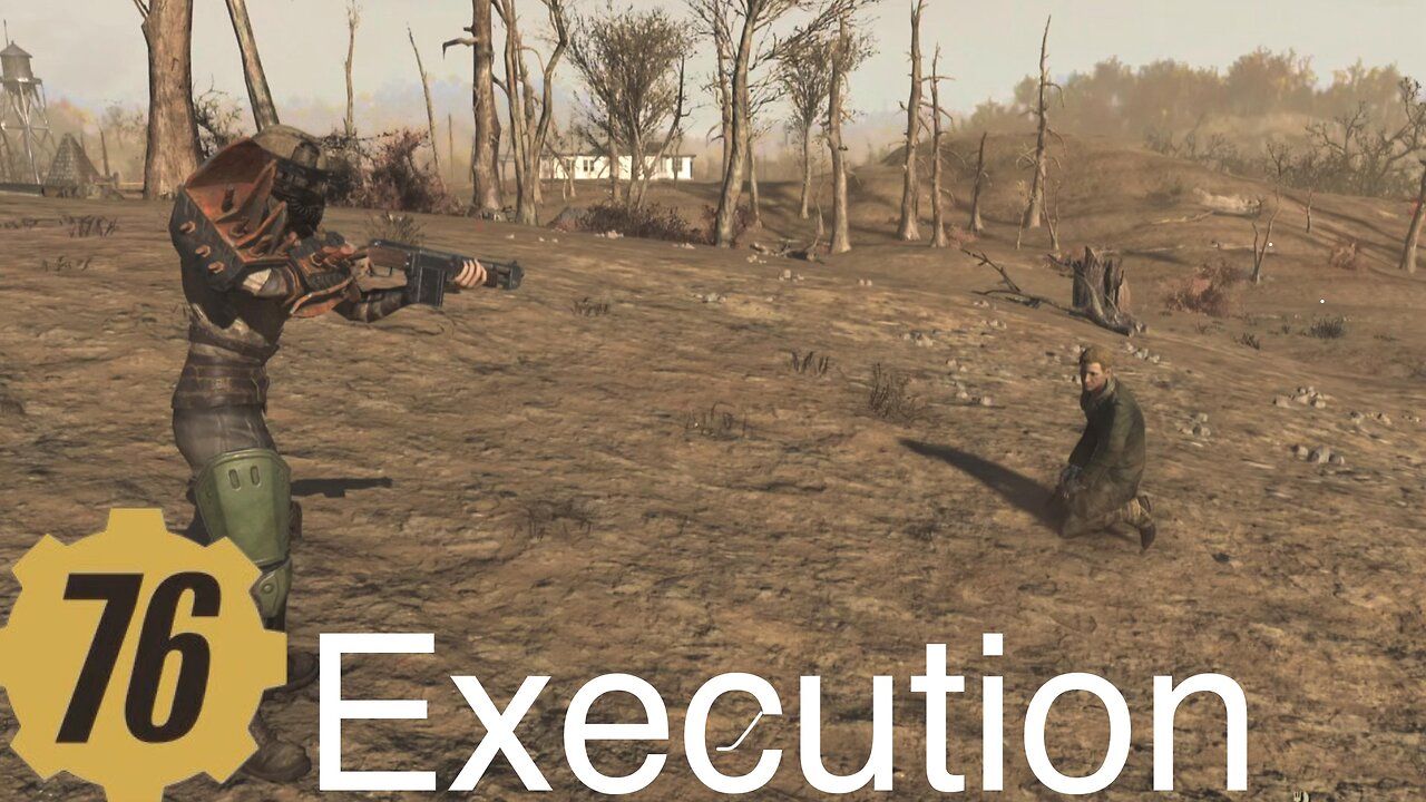 Fallout 76 random encounter, execution, rust raider