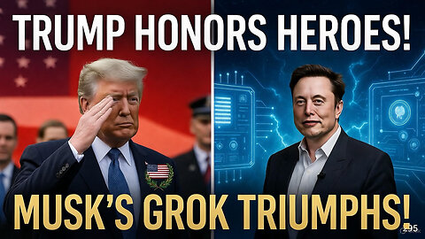 Trump Salutes Vets, Musk's Grok Tops AI! | November 11, 2025 | Day 295 of 1260