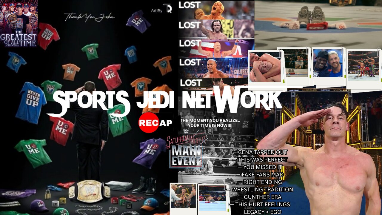 John Cena TAPPED OUT in His Final Match… AND THAT’S WHY IT WAS PERFECT— He Went Out the RIGHT Way