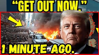 "GET OUT NOW!" Trump SNAPS as Intel Leaks U.S. Cities Are PRIME TARGETS