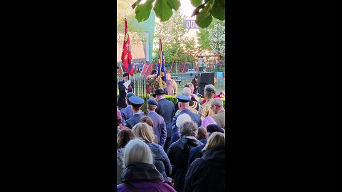 Trowbridge Town Park Cenotaph 80th Anniversary of V.E. DAY 8th May 1945-2025