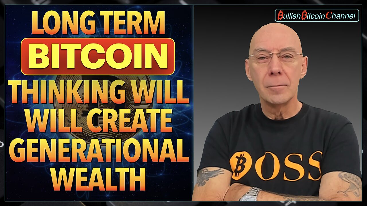 🇬🇧 BITCOIN | Long term BITCOIN thinking will create generational wealth!! (Ep 711) 🚀
