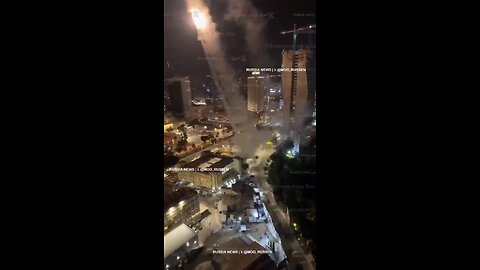 The Israeli air defense system stationed within residential NEIGHBORHOODS was directly struck