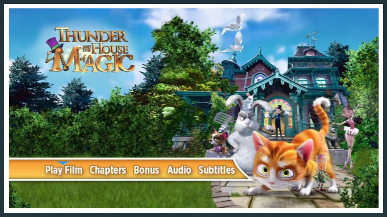 Thunder and the House of Magic - DVD Menu