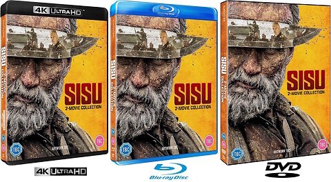 Sisu / Sisu: The Road to Revenge 2 Movie Collection [4K UHD & Blu-ray & DVD]