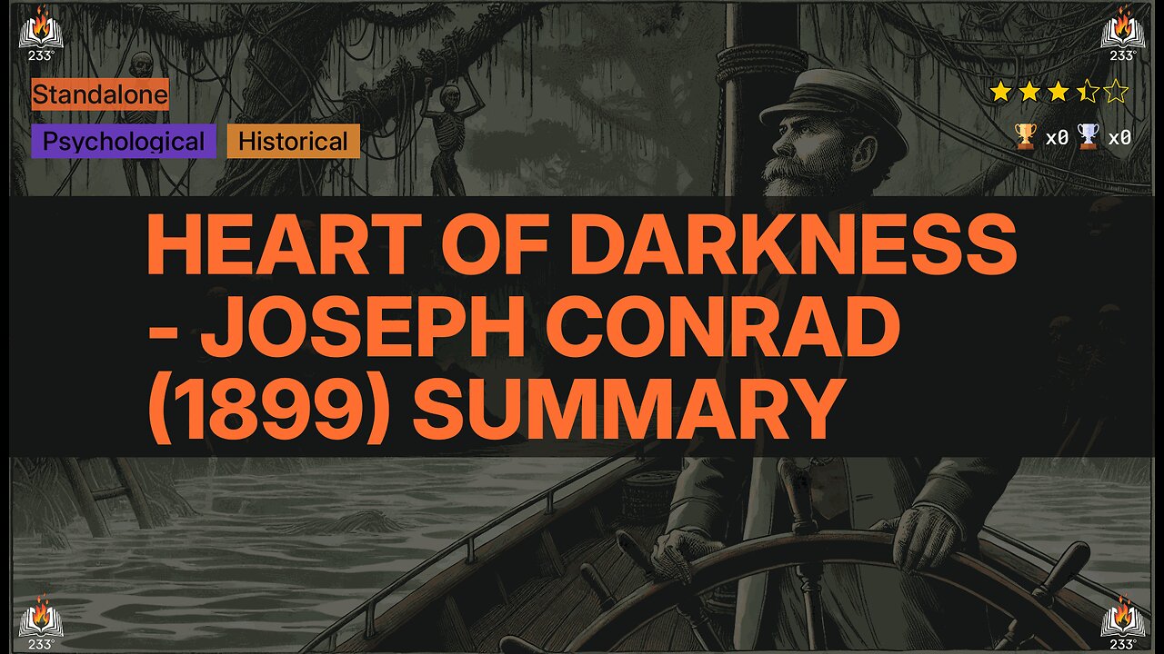 Heart of Darkness - Joseph Conrad (1899) Summary
