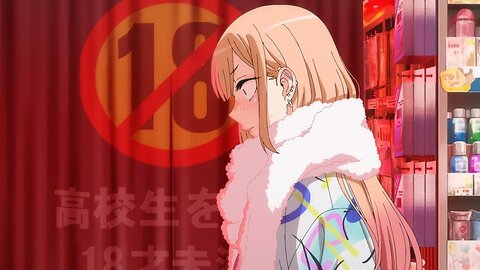 no sleeping for gojou tonight | My Dress-Up Darling Season 2