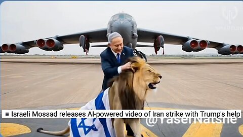 Israeli Mossad releases AI-powered video of Iran strike with Trump's help