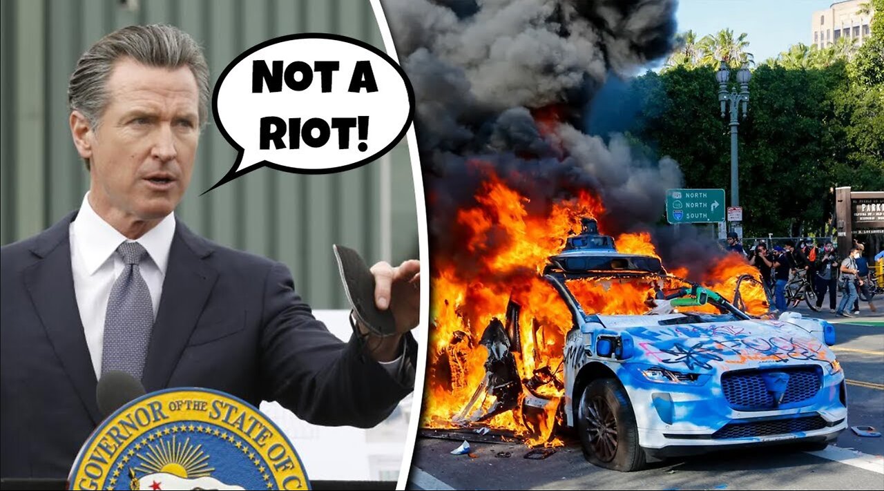 The “PEACEFUL” LA Riots Are Getting Insane.