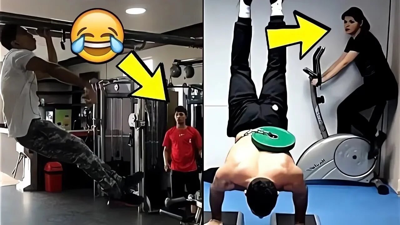 đŸ”¥Scaring People in The Gym With Calisthenics #19