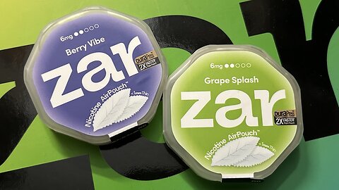Zar AirPouch (Berry Vibe & Grape Splash) Review