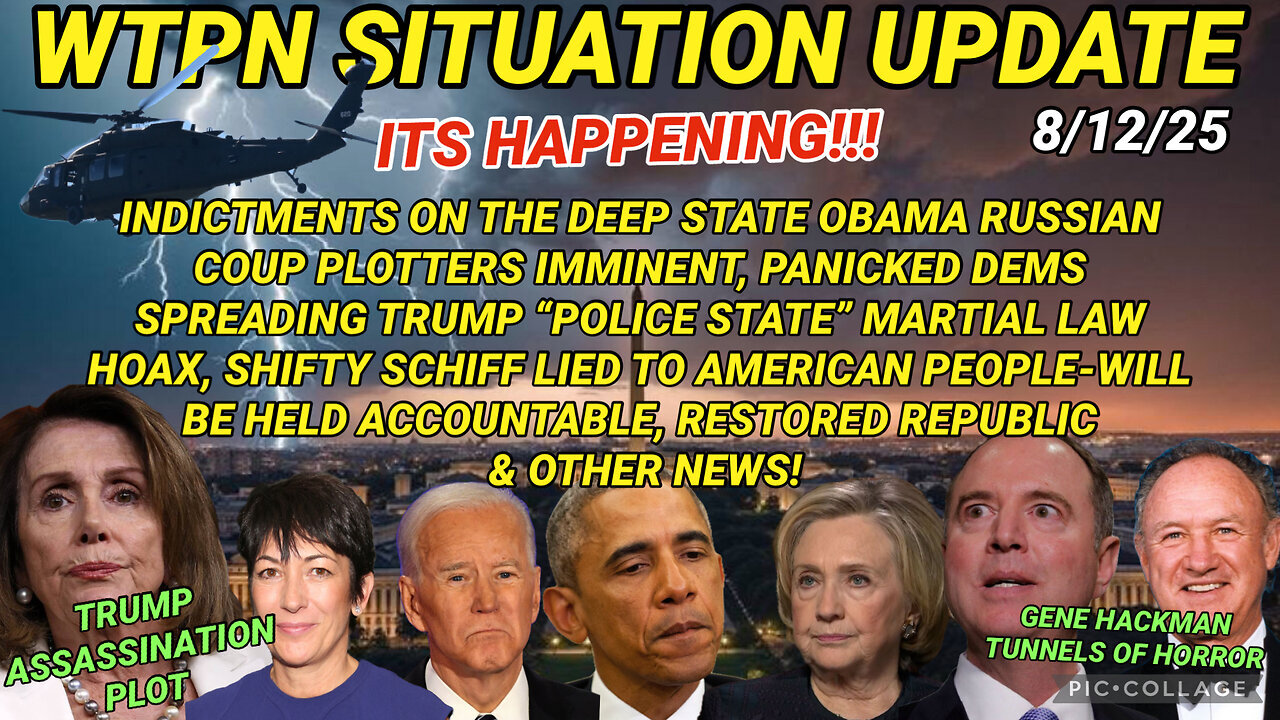 WTPN ~ Judy Byington ~ Situation Update ~ 8-13-25 ~ Trump Return ~ Restored Republic via a GCR